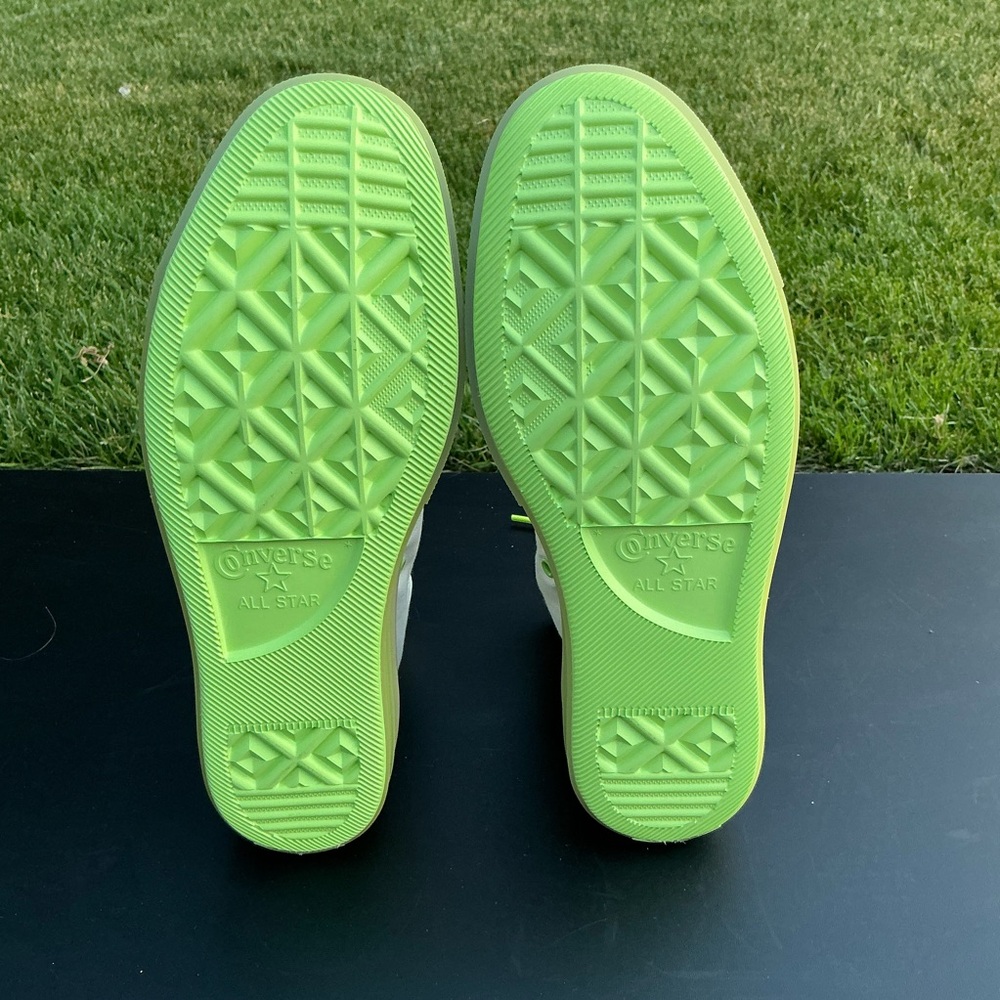 CONVERSE Chuck Taylor All Star CX Men's 11 | LightWeight | Egret Pale Putty Lime - Picture 6 of 9
